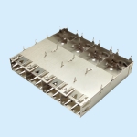 SFP+ 1X4 Crimp Cage