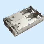SFP+ 1X2 Crimp Cage