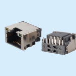 RJ45 8P8C sink board 7.2 shield with LED light