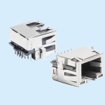 RJ45 8P8C sinking board 3.0 shield with elastic with LED light