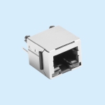 RJ45 8P8C 180 degree non-bounce with ear strap LED ultra-thin