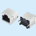RJ45 8P8C 180 degree non-elastic ultra-thin