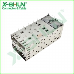 SFP 2X2 CAGE+CONNECTOR