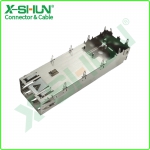 SFP+ 1X1 Ganged Cage