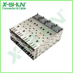 SFP+ 2X4 CAGE+CONNECTOR